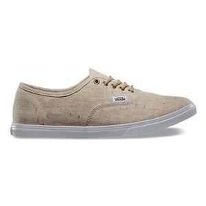 Speckle Linen Authentic Lo Pro Vans